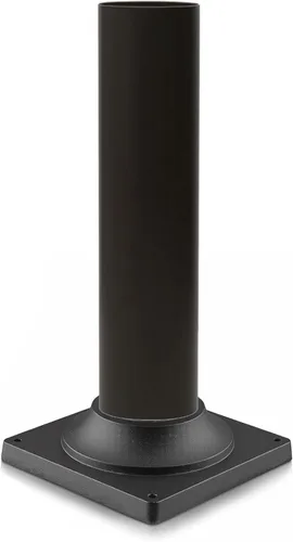 Vista 4 de KASTLITE Poste para adaptador de montaje en muelle, 6 pulgadas de alto, aluminio con recubrimiento en polvo y no corrosivo, duradero, diseño a