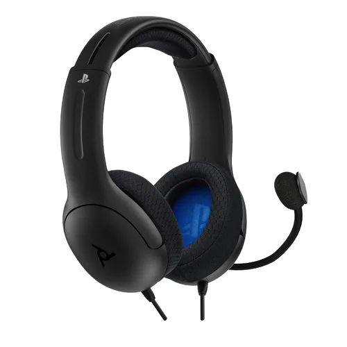 Vista 10 de PDP Gaming LVL40 Wired Stereo Headset With Noise Cancelling Microphone Black - PS5PS4