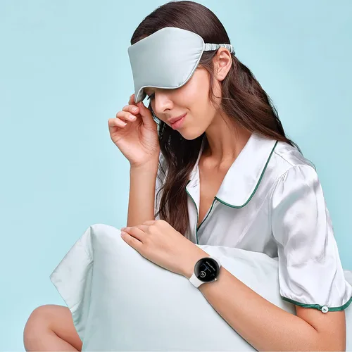 Vista 3 de Correa Compatible con Google Pixel Watch 1/2/3/4 (41mm), Pulsera de Reemplazo de Silicona Suave Deportiva para Google Pixel Watch 41mm Blanco