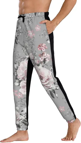 Vista 4 de Pantalones deportivos de la bandera de Puerto Rico para hombre, pantalones deportivos divertidos, pantalones casuales de entrenamiento