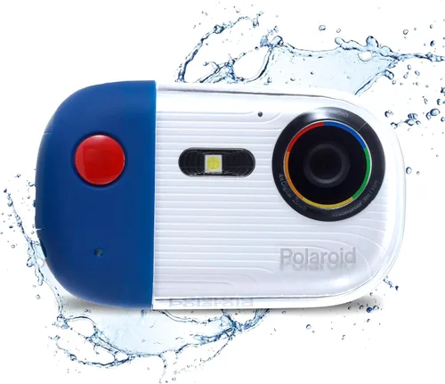 Vista 11 de Cámara submarina Polaroid - 18MP 4K UHD, impermeable para esnórquel y buceo con pantalla LCD, recargable por USB