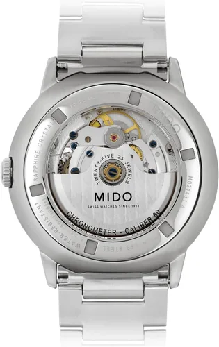 Vista 27 de MIDO Commander Chronometer - COSC Certified Swiss Automatic Watch for Men - 40mm Stainless Steel Case