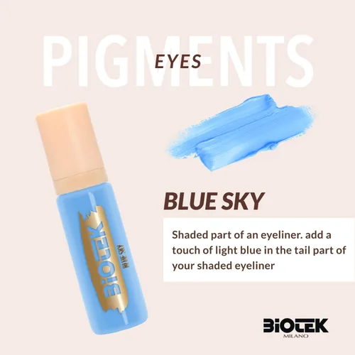 Vista 2 de Pigmento de ojos para maquillaje permanente de ojos - Blue Sky - 0,50 fl.oz.