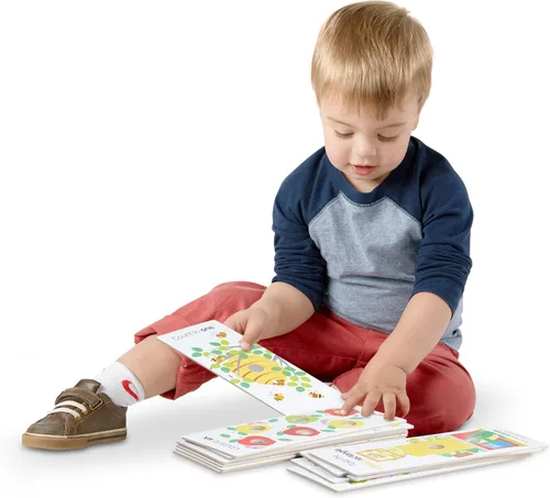 Vista 3 de Melissa & Doug Poke-a-Dot! Tarjetas de Aprendizaje Jumbo de Números, Formas y Colores, 13 Tarjetas Interactivas de Flash de Doble Cara, Actividades