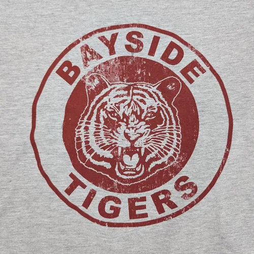 Vista 4 de Ripple Junction SBTB Saved by The Bell Bayside Tigers - Camiseta para adulto