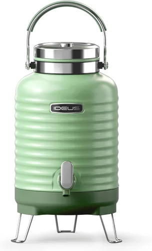 Vista 27 de IDEUS Jarra térmica para café 68oz (2,000ml), Jarra de acero inoxidable de doble pared aislada al vacío, Jarra de agua, servidor de café