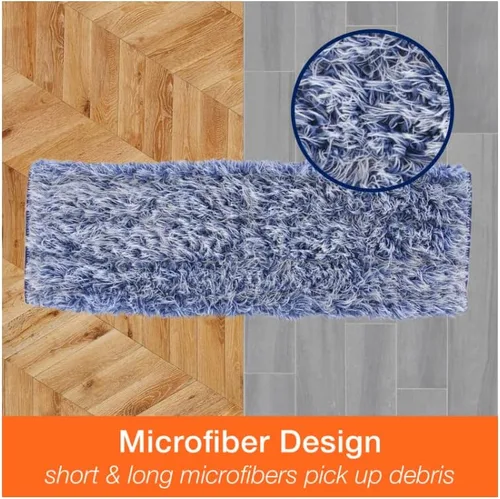 Vista 6 de Bona WM710013272 MicroPlus - Almohadilla para trapeador de polvo