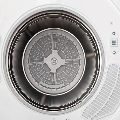 Vista 5 de Secadora eléctrica compacta blanca de 3.5 pies cúbicos