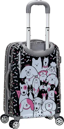 Vista 3 de Rockland - Equipaje Vision con carcasa rígida y ruedas, Bandana), F151-BANDANA