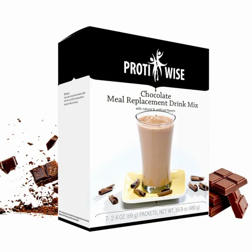 Vista 11 de ProtiWise Batido y pudín alto en proteínas 0.55 onzas de proteína, baja en grasa, baja en calorías, baja en azúcar Dieta KETO sin gluten