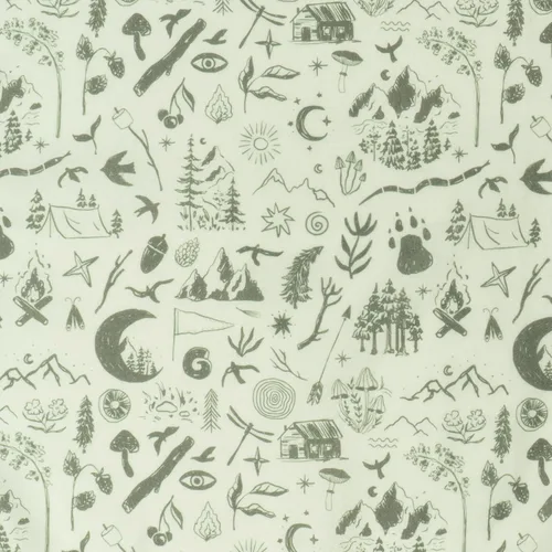 Vista 4 de Lucy & Co. Bandana para perro Camp Out