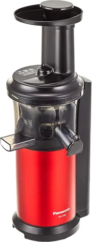 Vista 2 de Panasonic Juicer lento VITAMIN SERVER MJ-L400-R (rojo metálico)【Japón nacional productos genuinos】 【Se envía desde JAPÓN】