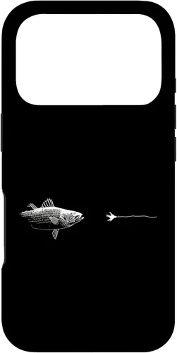 Vista 30 de Graphic Fly Fishing Hook Line - Fish Striped Bass Case for iPhone 16