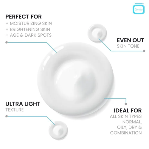 Vista 6 de OMIC Crema 10% de ácido tranexámico – 1 onza líquida / 1.0 fl oz – Crema iluminadora de la piel, reduce la apariencia de manchas oscuras, hidratante