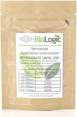 Vista 2 de BioLogic's Scanmask Steinernema Feltiae (Sf) Nematodos beneficiosos para el control natural de plagas de insectos, 5 millones
