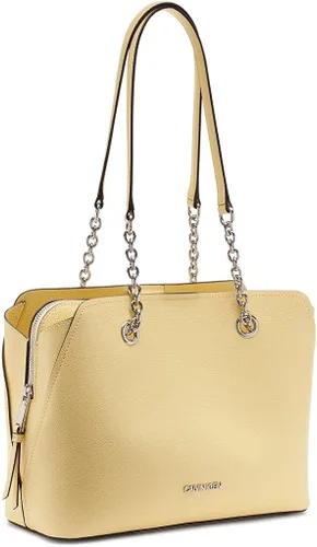 Vista 9 de Calvin Klein Mochila de cadena de triple compartimento con micro guijarros de Hailey