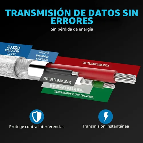 Vista 7 de SABRENT Cable convertidor USB 2.0 a serie (9 pines) DB 9 RS 232, chipset Prolific, HEXNUTS
