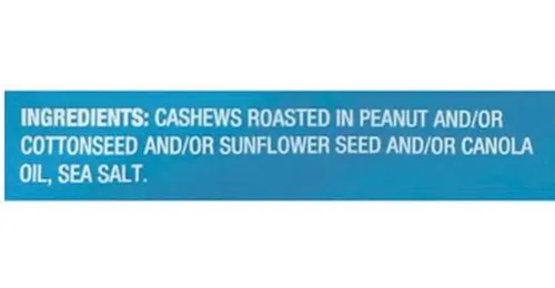 Vista 4 de Nice Roasted Whole Anacardos Sal marina 16 oz (paquete de 2)