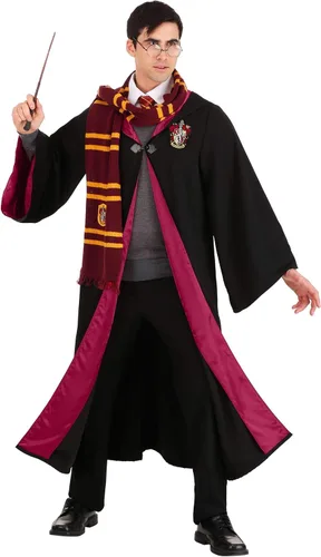 Vista 2 de Disfraz de Harry Potter de lujo para adultos