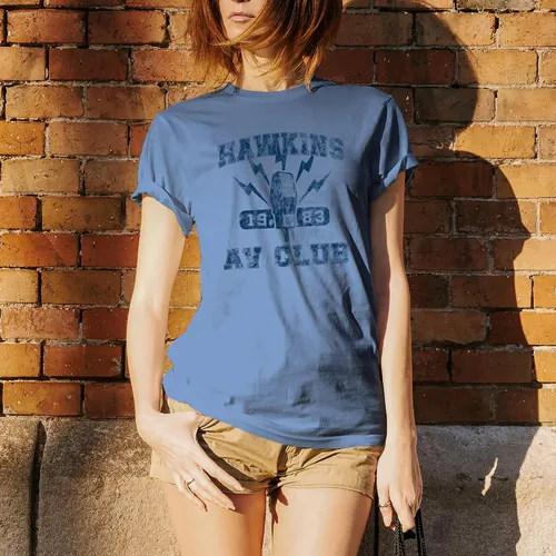 Vista 5 de Hawkins AV Club - Camiseta vintage de los años 80