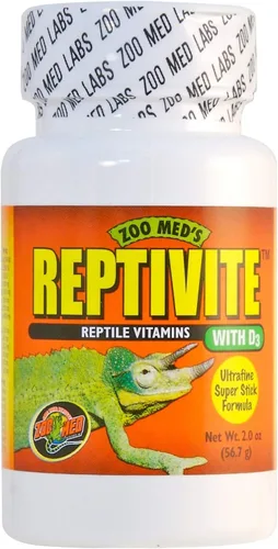 Vista 3 de Zoo Med Reptivita, con vitamina D3, 8 onzas