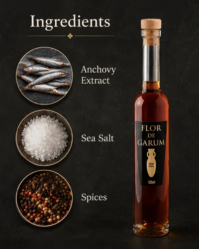 Vista 5 de Matiz Flor de Garum - Salsa de Pescado Española Premium - 3.4 fl oz