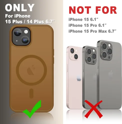 Vista 700 de Funda para Google Pixel 10 Pro XL, cubierta magnética mate, color negro Fit for MagSafe, Screen Protector included, Shockproof Military Grade