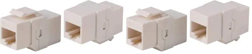 Vista 4 de Monoprice Acoplador en línea Keystone Cat6A UTP RJ45-RJ45