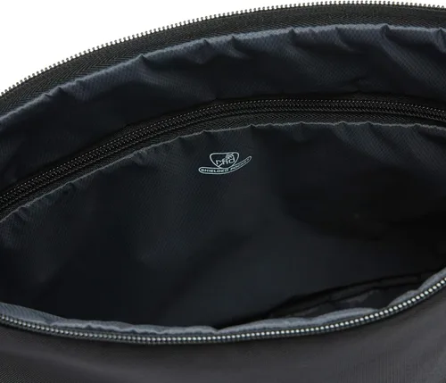 Vista 11 de Travelon Cruzada mediana activa antirrobo, Negro, 12.25 x 11.25 x 3.75, Bandolera mediana activa antirrobo