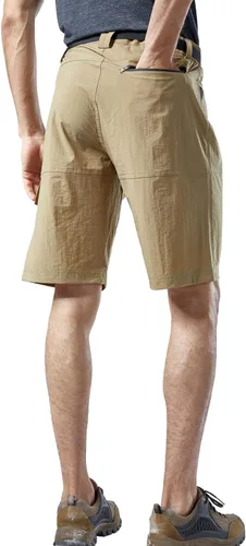 Vista 5 de Tuliqiong Pantalones cortos elásticos de secado rápido de verano para hombre