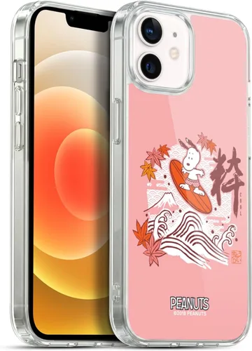 Vista 123 de Carcasa de gel para iPhone 7 Plus/iPhone 8 Plus, diseño de Snoopy Oriental de Peanuts, Badges