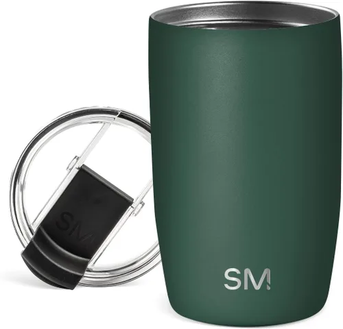 Vista 15 de Simple Modern Taza de café de viaje Tumbler con tapa abatible Reutilizable, aislada, de acero inoxidable, taza de café helado Cold Brew, termo