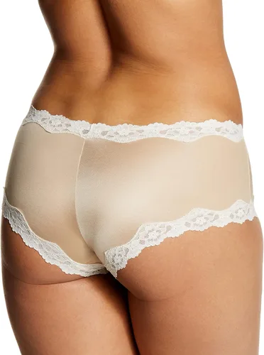 Vista 3 de Maidenform Ropa interior hipster atrevida para mujer, bragas hipster de encaje, ropa interior sexy para mujer, paquete de 3