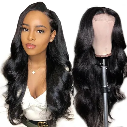 Vista 23 de Aaliweya Pelucas de cabello humano ondulado con cierre de encaje suizo real HD de 5 x 5 para mujer, densidad 15A, 200%, sin pegamento, con cordón