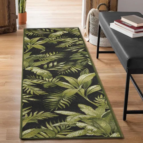 Vista 35 de Liora Manne Marina - Alfombra de área duradera de mezcla sintética tejida a máquina para interiores/exteriores - Gráfico contemporáneo océano global