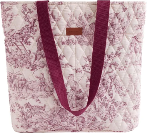 Vista 28 de Bolsas de compras Maison d' Hermine Bolsa de lona acolchada con bolsillos con cremallera Bolso pequeño reutilizable Bolsa de comestibles