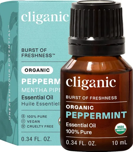Vista 39 de Cliganic Aceite esencial de albahaca orgánica, 100% puro y natural para aromaterapia Con verificación sin OMG