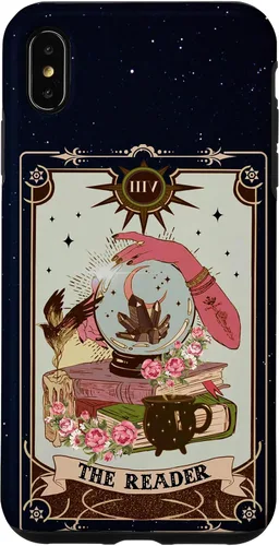 Vista 11 de Tarot Card Lover Tarot Reader Fortune Teller Book Lover Funda para iPhone 17