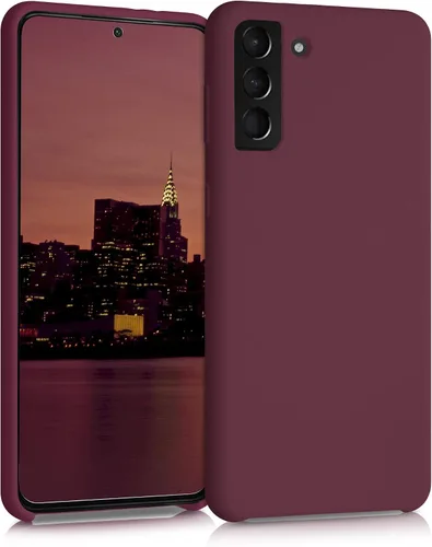Vista 209 de kwmobile Funda compatible con Samsung Galaxy S9 - Funda de silicona TPU con acabado suave - Blue Reef