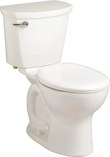 Vista 7 de Silla Cadet PRO de dos piezas, 1.6 gpf/6.0 Lpf, altura de la silla, redonda, inodoro, menos asiento
