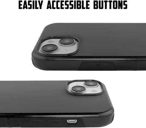 Vista 4 de Guard Dog Funda compatible con iPhone 15, grado militar, protección resistente de dos piezas, personalizada, fotos, cinco marcos
