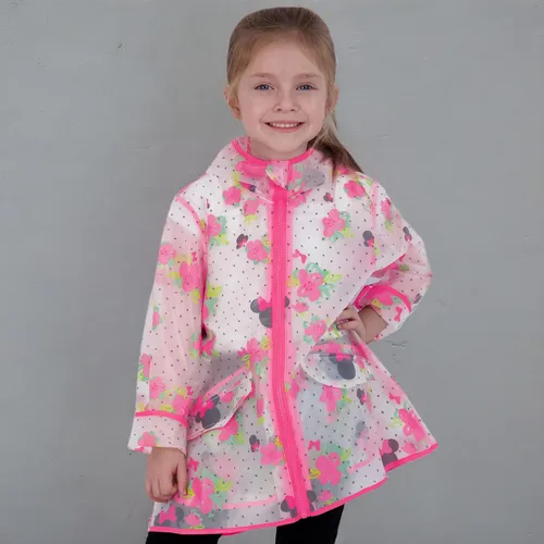 Vista 6 de Abrigo de lluvia para niñas de 2 a 7 años de Disney Minnie, Mickey Mouse, Princess, Nickelodeon Paw Patrol