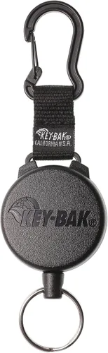 Vista 5 de KEY-BAK SECURIT - Llavero retráctil resistente con un cable de Kevlar retráctil que asegura llaves,