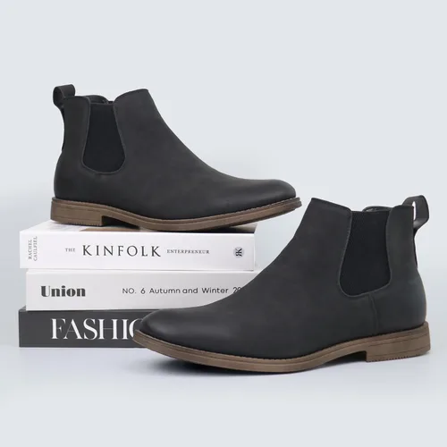 Vista 6 de Hawkwell - Botines Chelsea de estilo casual para hombre
