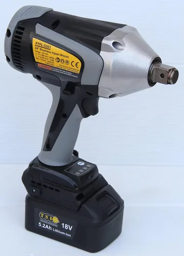 Vista 2 de TSI IW-740 Llave de impacto alimentada por batería sin escobillas de 1/2