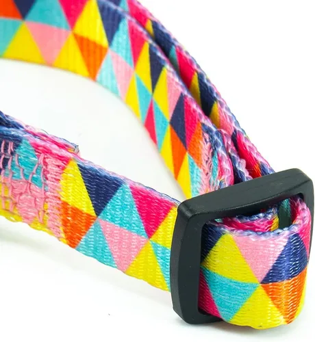 Vista 5 de Martingale - Collares de perro con estampado cómodo y ajustable, resistente celosía, talla S