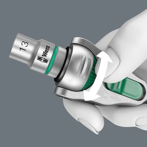Vista 6 de Wera 8100 SC 2-1/2-Inch Dr. Set 2, multicolor, acero aleado