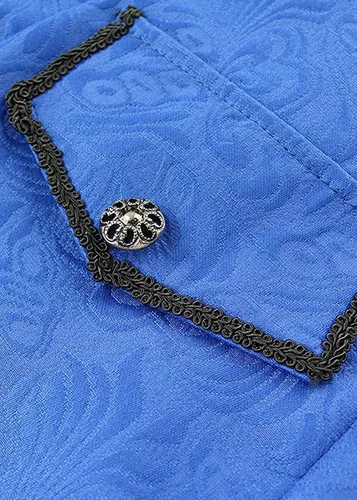 Vista 4 de WISHU Abrigo vintage steampunk para niños, disfraz de Halloween, pirata medieval, gótico, renacentista, chaqueta victoriana para niños