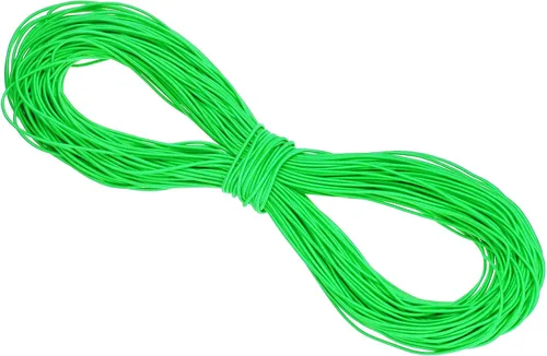 Vista 54 de PATIKIL Cuerda elástica elástica de 109 yardas (328.1 ft), cuerda elástica pesada de 0.059 in, albaricoque para manualidades, correas de gancho