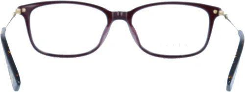Vista 4 de Gafas Gucci GG 0112 OA- 005 BURGUNDY GOLD Borgoña Transparente Oro